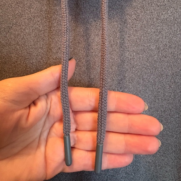 J Jill Cow Neck pullover size XS poly/spandex.  Grey - Picture 8 of 12